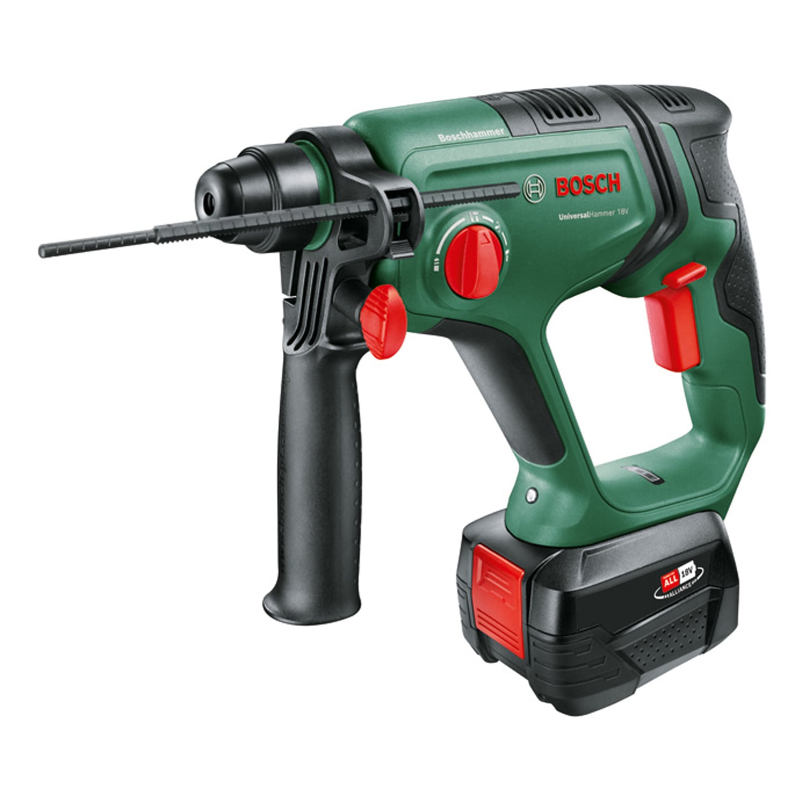 Bosch Akku-Bohrhammer UniversalHammer 18V, 1 Akku PBA 18V 4.0 Ah, Tragekoffer