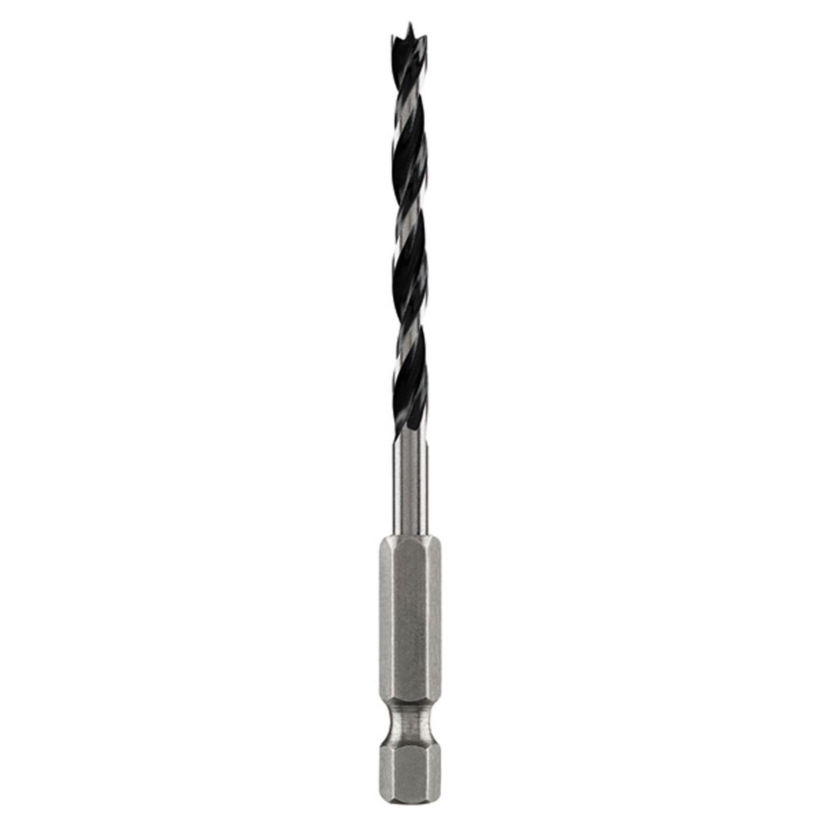 Bosch Holzspiralbohrer-HSS 1/4"-Sechskantschaft D= 4,0 mm L= 87 mm - 2609255148