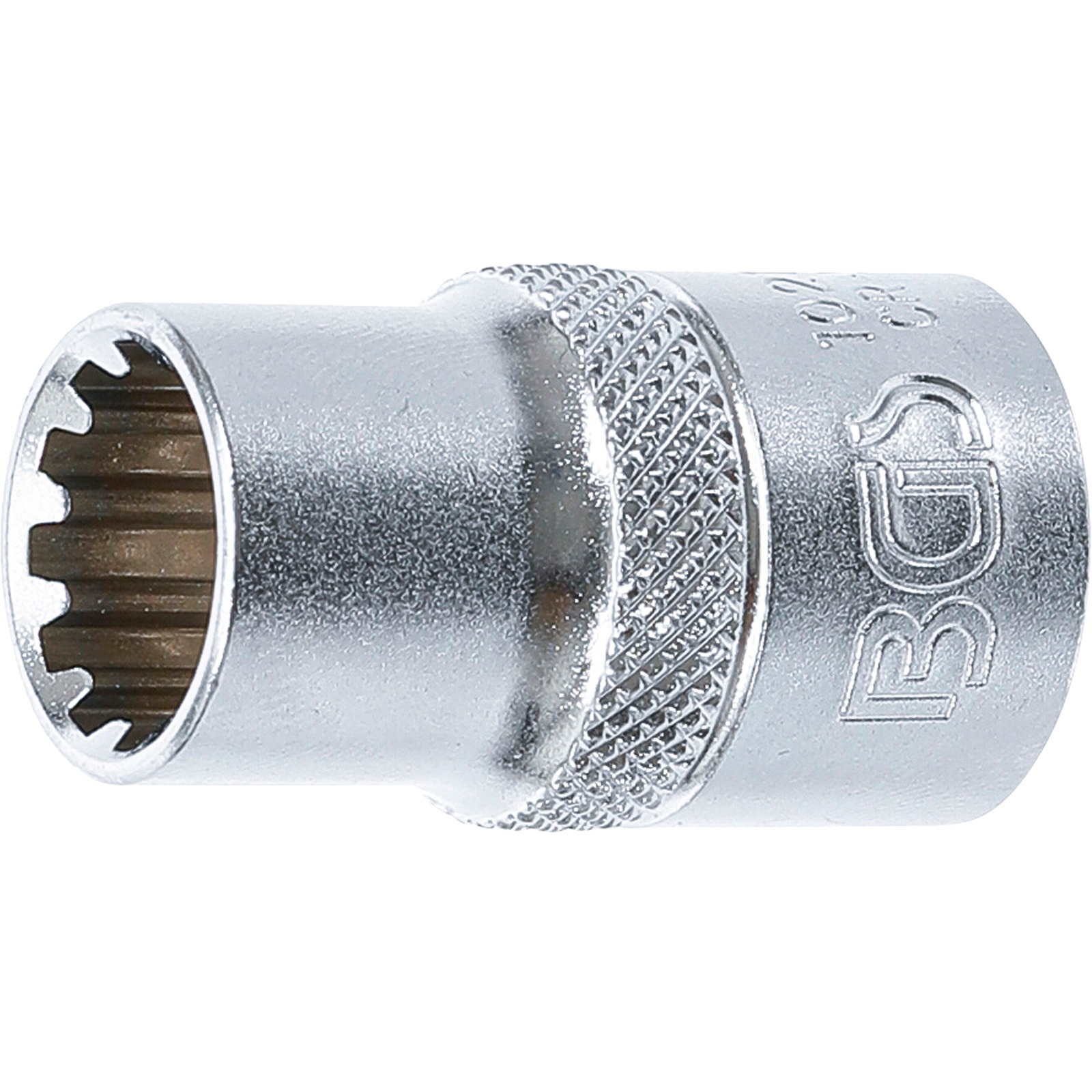 BGS Steckschlüssel-Einsatz Gear Lock Antrieb Innenvierkant 12,5 mm (1/2") SW 13 mm - 10213