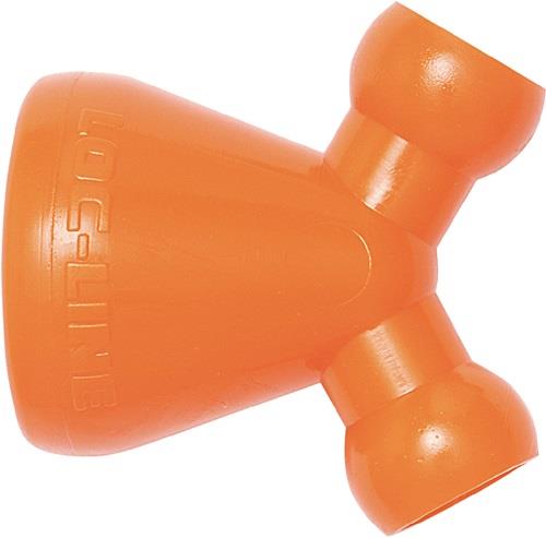 LOC-LINE Y-Abzweig-Reduzierstück Größe 1/2 auf 1/4 ″ - L51822