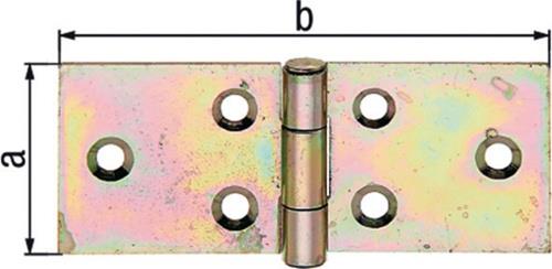 GAH Alberts Tischband H.121 mm B.offen 35 mm S.1,5 mm STA VA - 361310