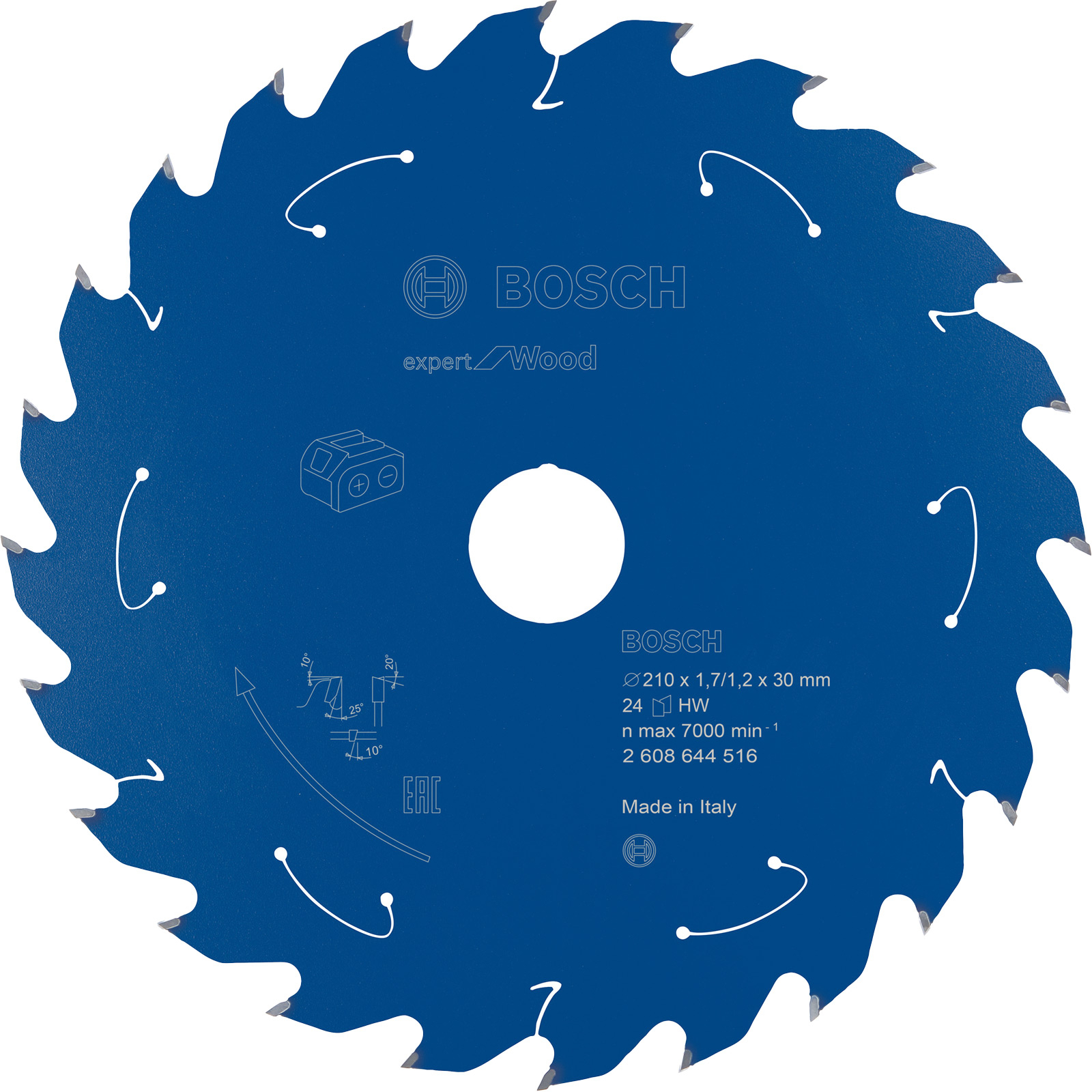 Bosch Kreissägeblatt Expert for Wood für Akku-Tischkreissägen