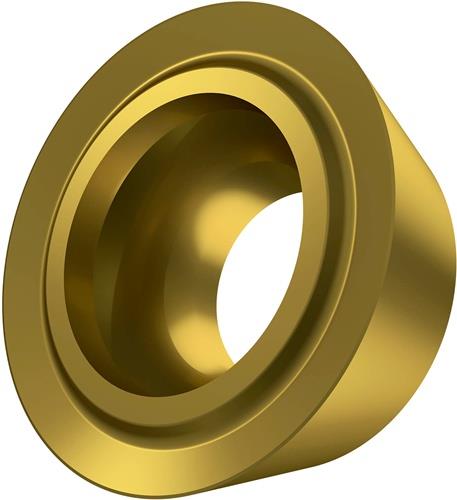 Fräswendeschneidplatte ISO RDET 12T3MOSN:M8340 D. 4,4mm PVD beschichtet Gold