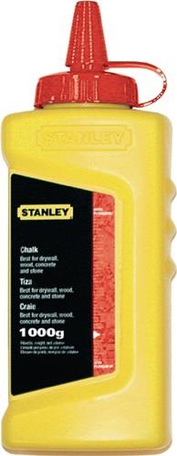 Stanley Schlagschnurkreide 1000 g rot - 1-47-919
