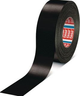 Tesa Gewebeband Tesaband Premium 4651 schwarz L.50 m B.50 mm - 04651-00508-00