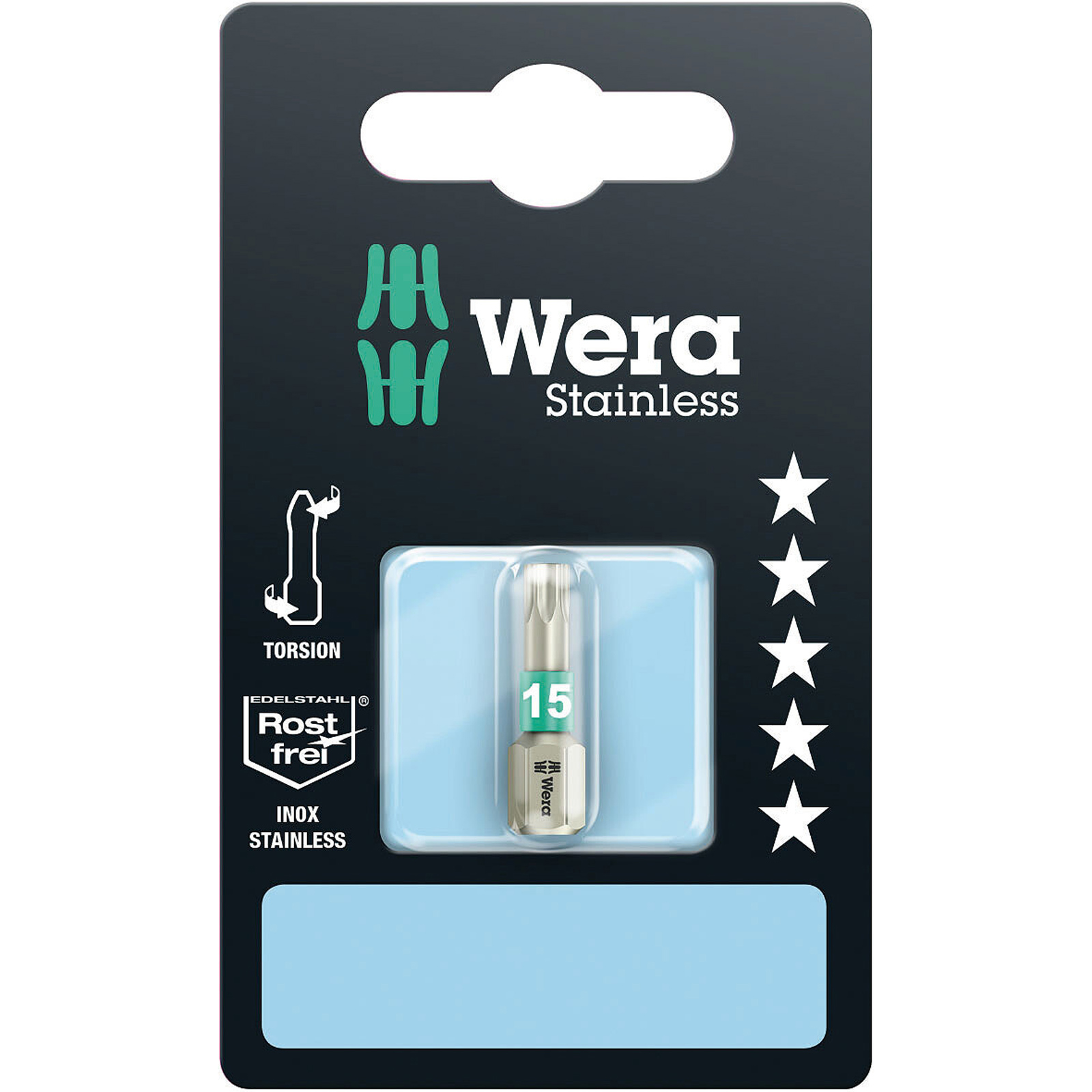 Wera 3867/1 TS SB TORX® Bits, Edelstahl - 05073621001