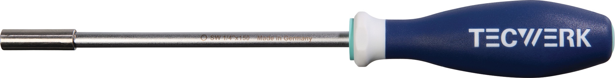 Bithandhalter 1/4 Zoll m.Magnet Klingen-L.150mm 3K-Griff TECWERK