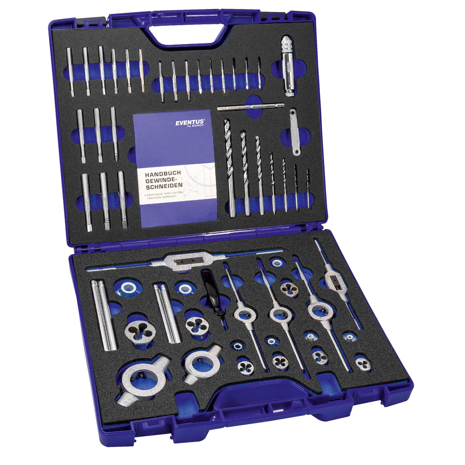 Gewindeschneid Universalsortiment GS52 HSS 52-tlg. - 70571