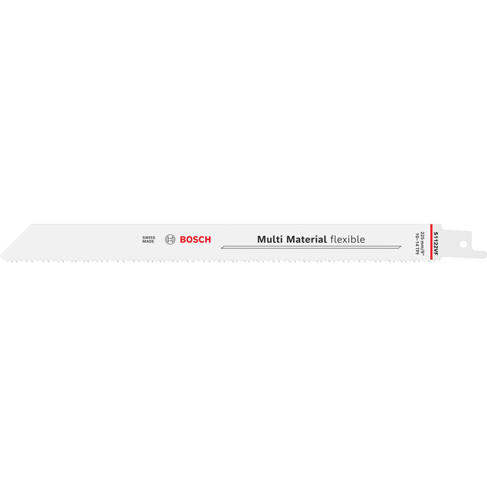 Bosch Multi Material flexibles S1122VF Säbelsägeblatt 0,9 x 19 x 225 mm 2-tlg. - 2608659251