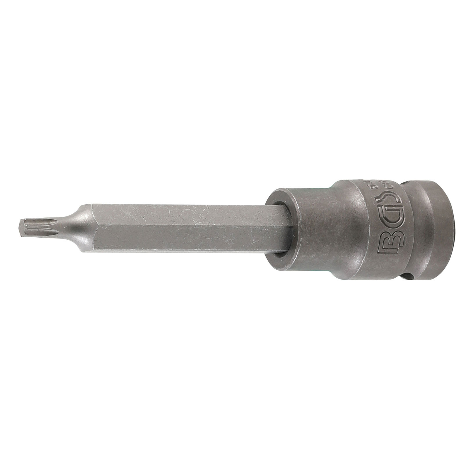 BGS Kraft-Bit-Einsatz Länge 100 mm Antrieb Innenvierkant 12,5 mm (1/2") T-Profil (für Torx) T25 - 5470