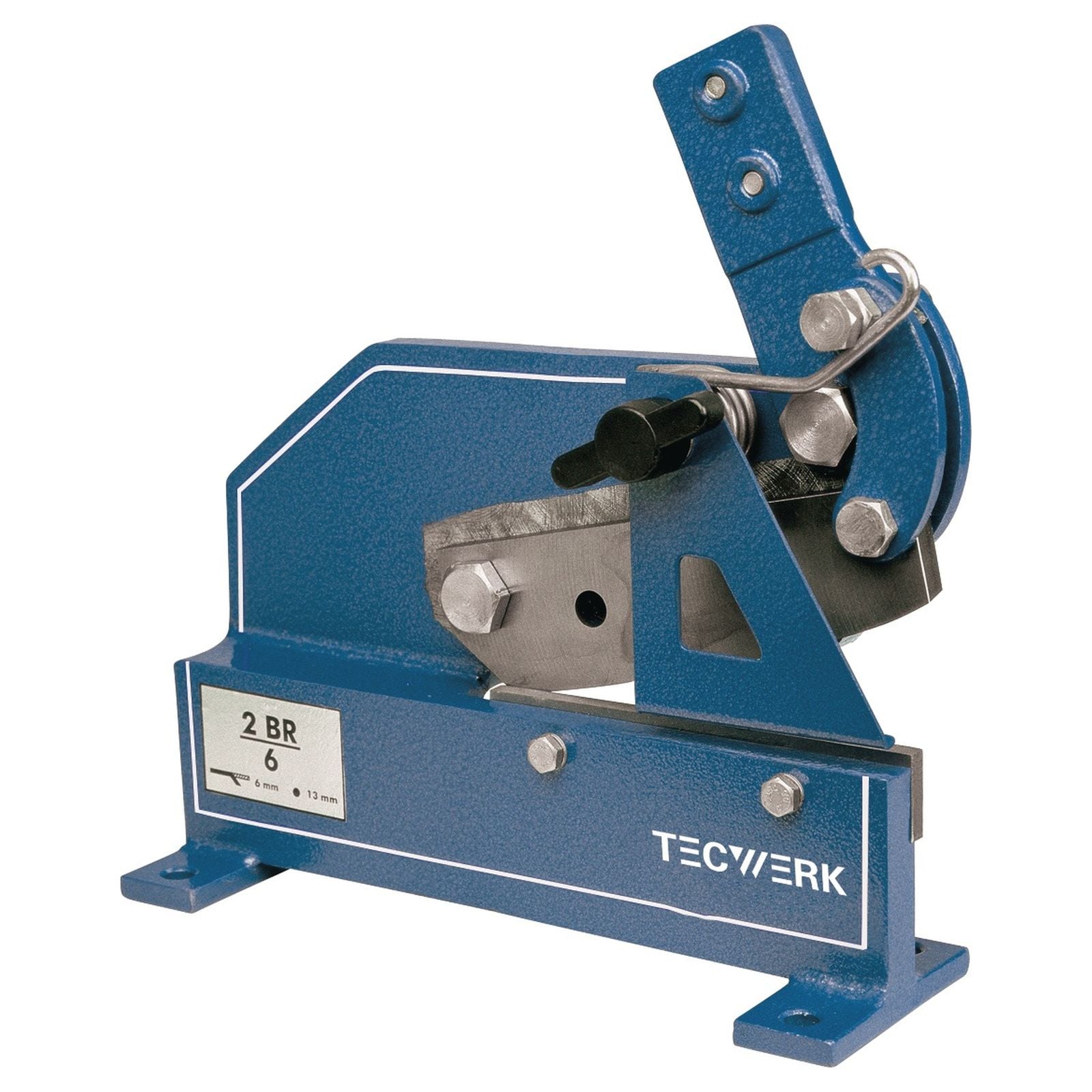 Blech-/Rundstahlschere 2BR/4 Messer-L.120mm Stahlbl.50x4mm Rundstahl 11mm TW