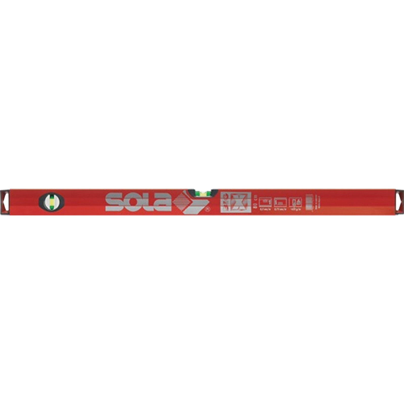 SOLA Wasserwaage BIG X 100cm Alu.rot ± 0,5mm/m - 1373301