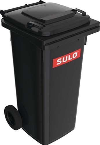 SULO Müllgroßbehälter 120l HDPE anthrazitgrau fahrbar,n.EN 840 - 1052183