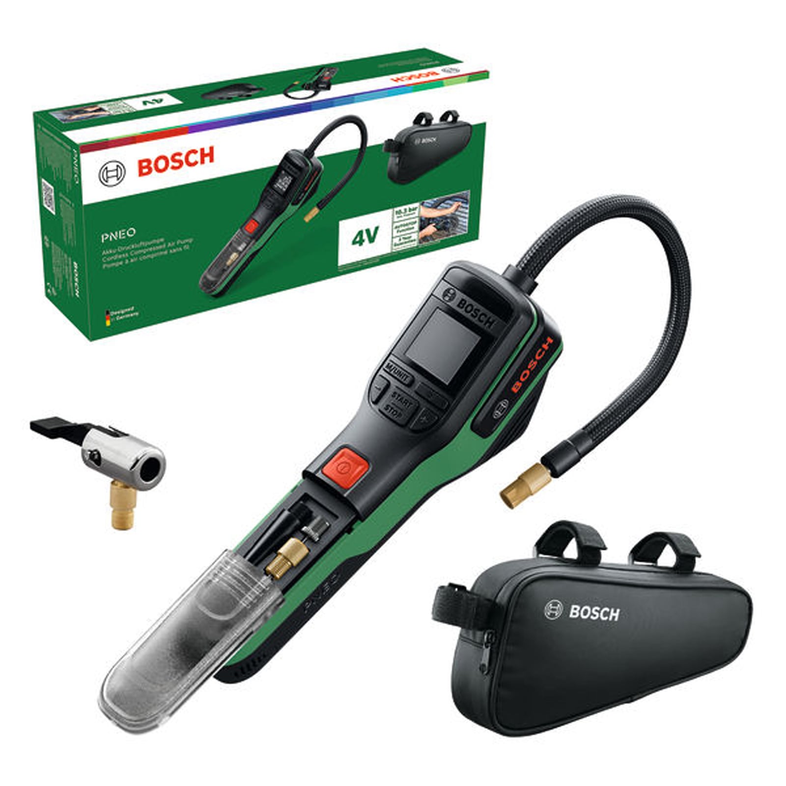 Bosch Akku-Druckluftpumpe PNEO Fahrradtasche - 0603947501