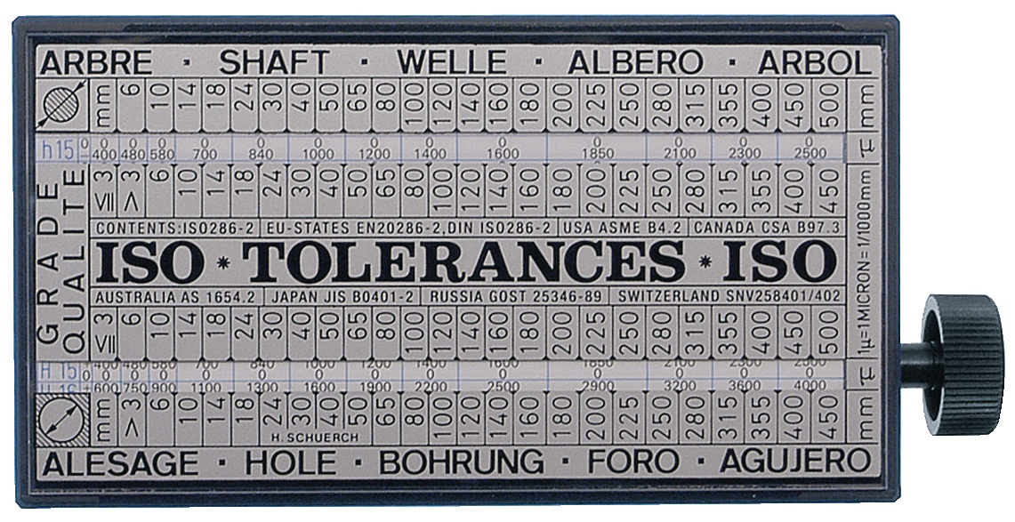 ISO-Toleranzschlüssel Tolerator B60xT30xH110mm TECWERK