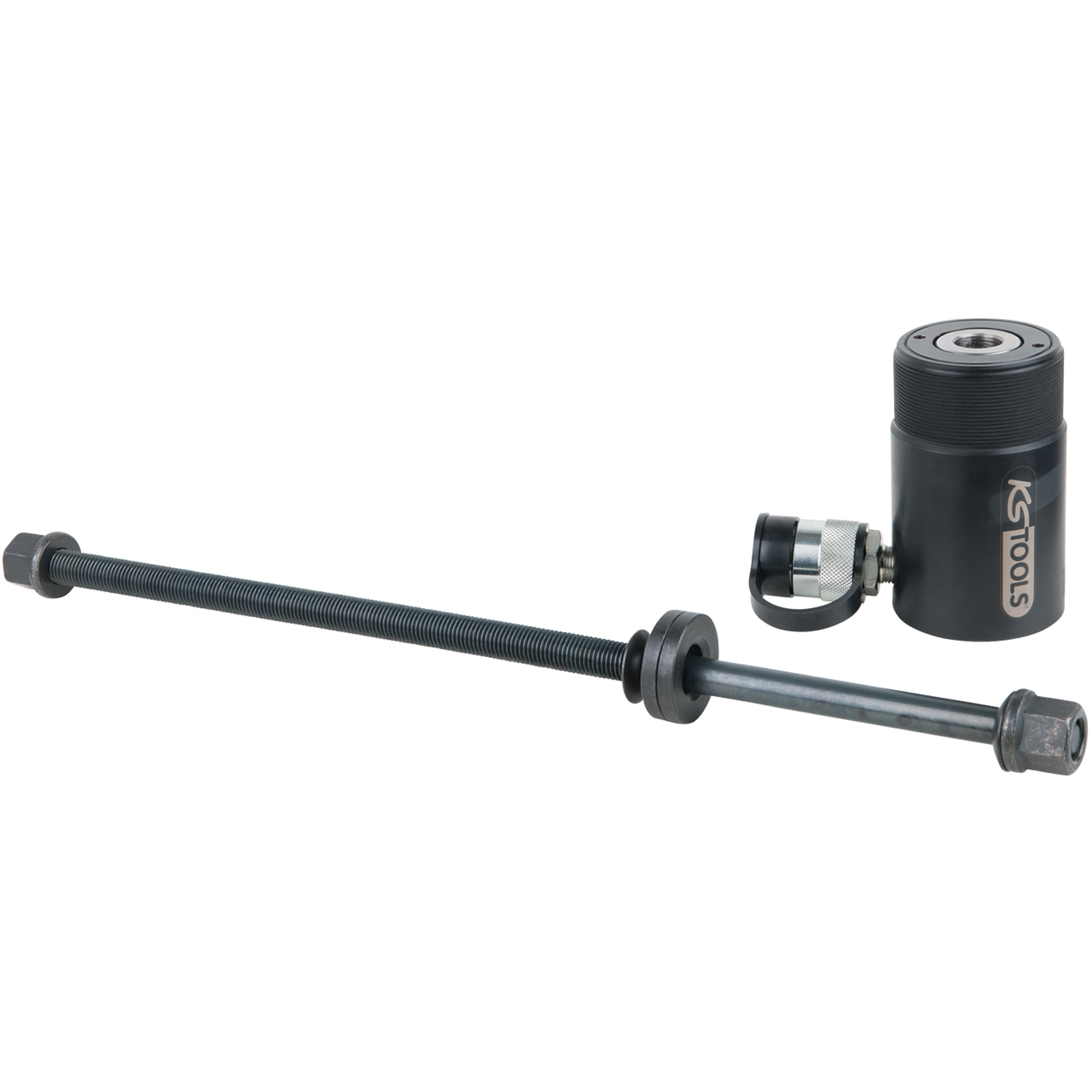 KS TOOLS Hydraulik-Hohlkolbenzylinder-Satz 12 t mit Spindel 2tlg. - 700.1788