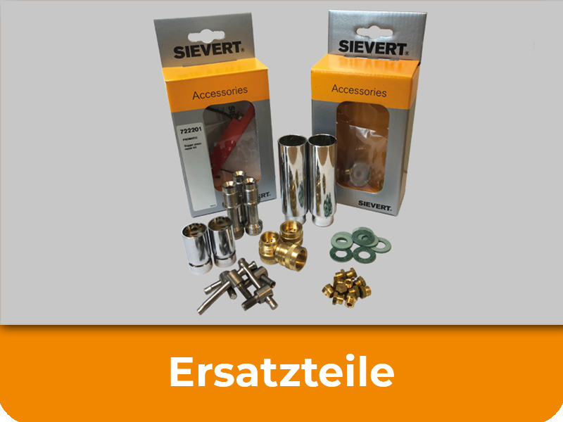 Sievert Ersatzteile und Zubehör für Löt- und Schweißgeräte