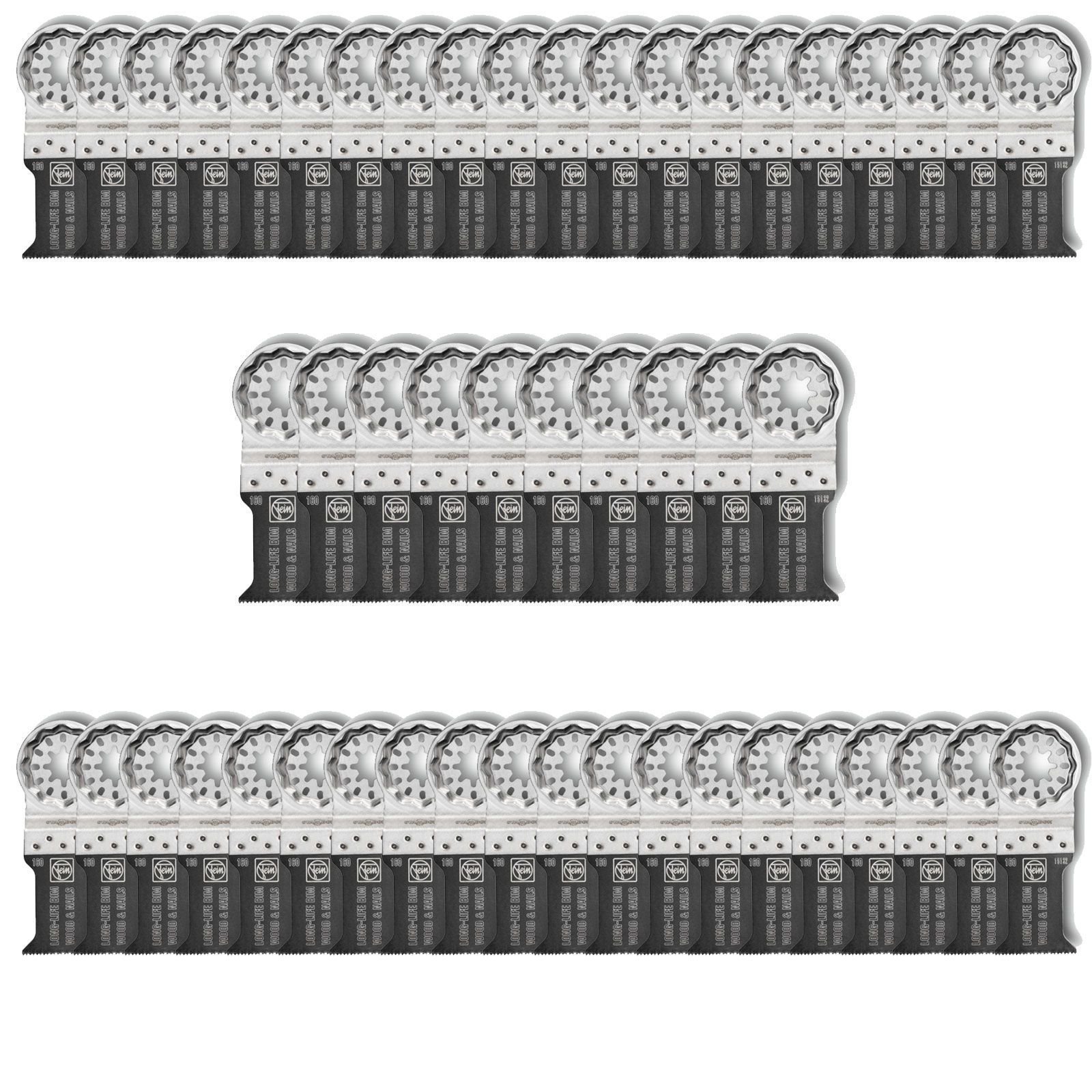 Fein 50x E-Cut Long-Life Sägeblatt Starlock 35 mm - 63502160250