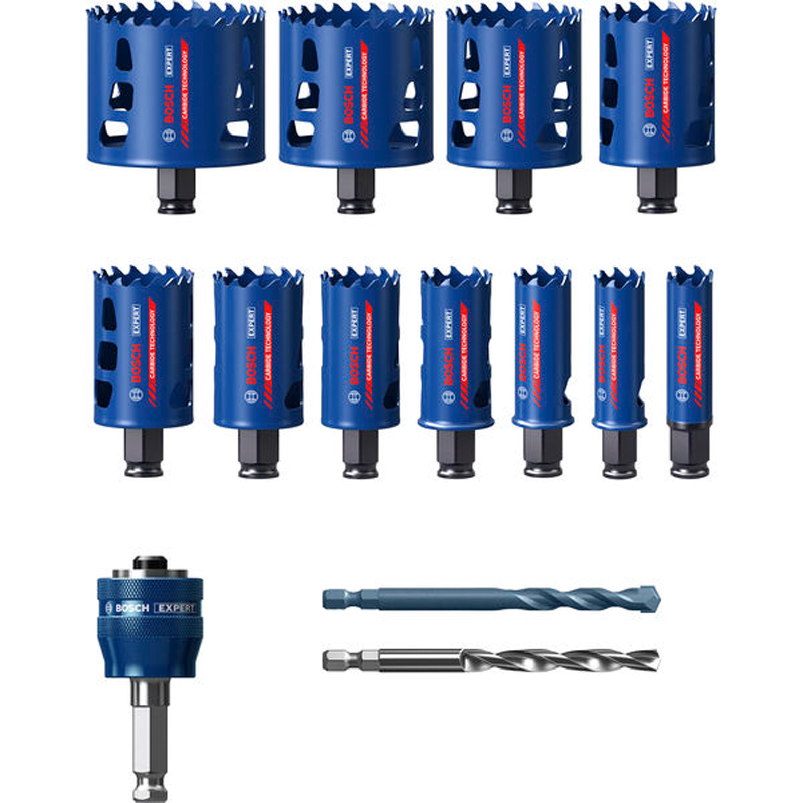 Bosch EXPERT Multi Material Power Change Plus-Lochsägen-Set 14-tlg. - 2608901909