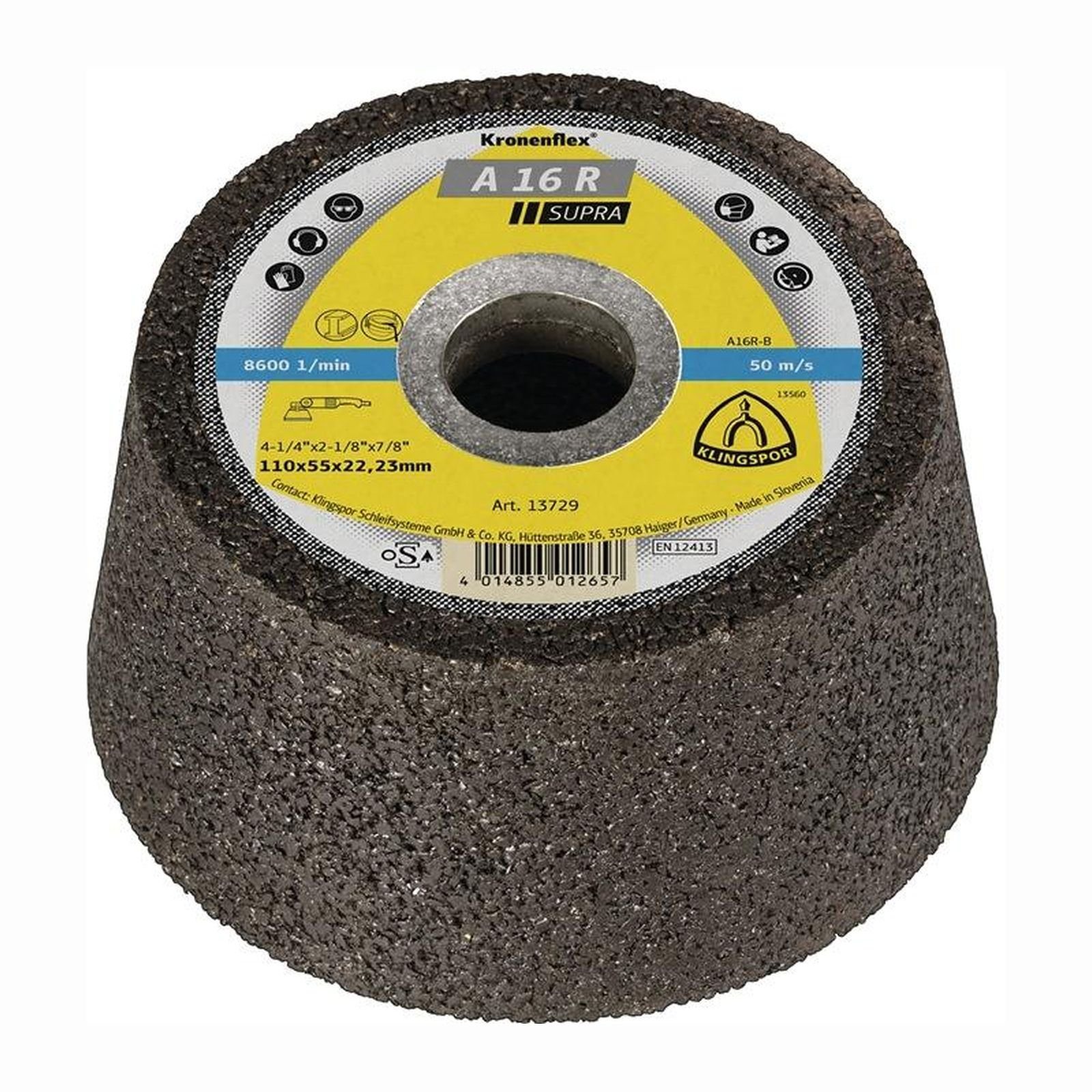 KLINGSPOR Schleiftopf 100 / 55 mm