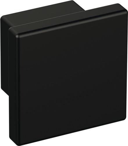 HEWI Möbelknopf 547.32B3 Ku.90 tiefschwarz ma - 547.32B3 90