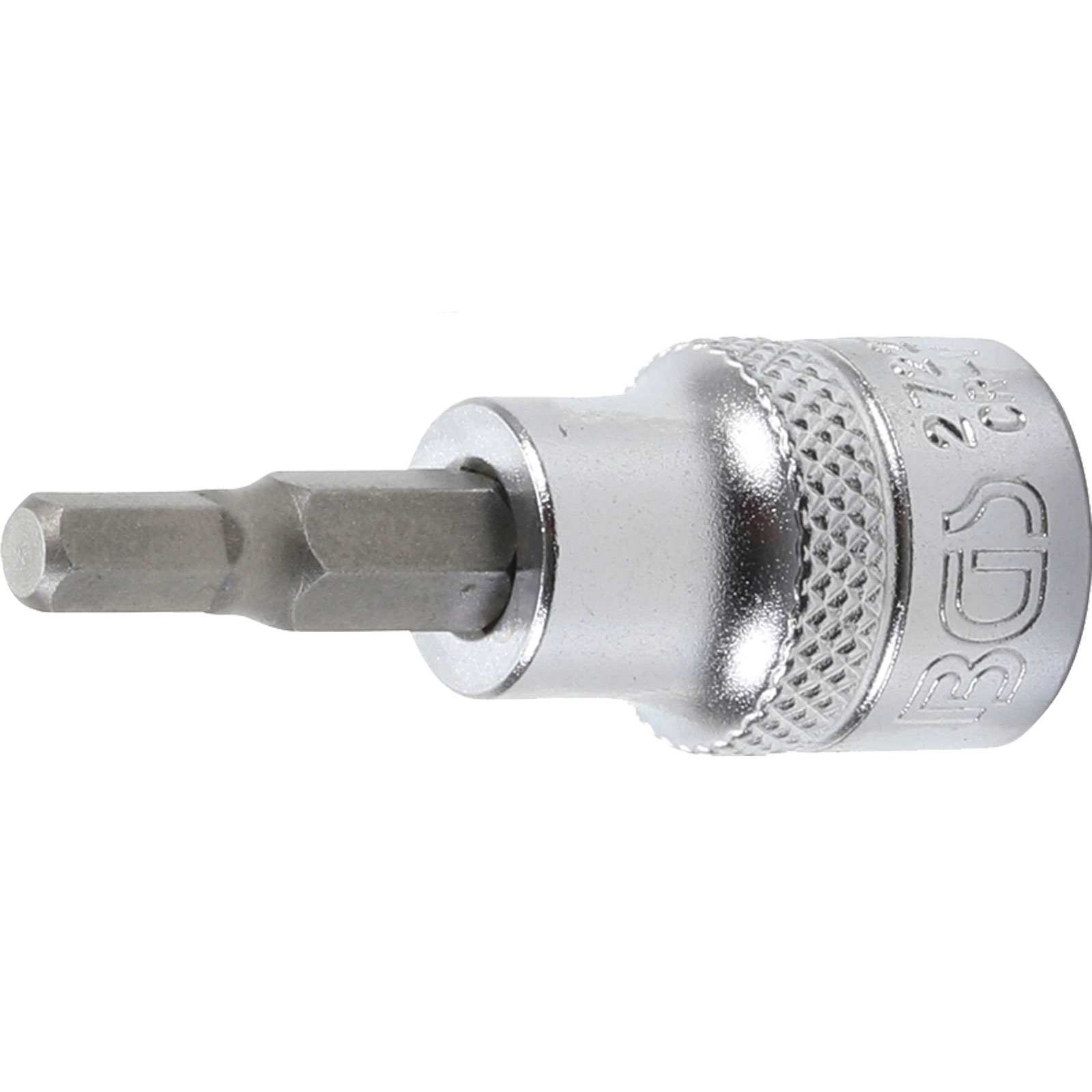 BGS Bit-Einsatz Antrieb Innenvierkant 10 mm (3/8") Innensechskant 3/16" - 2722