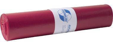 Abfallsack Standard 575x1000mm 70l rot 25 St./Pack.