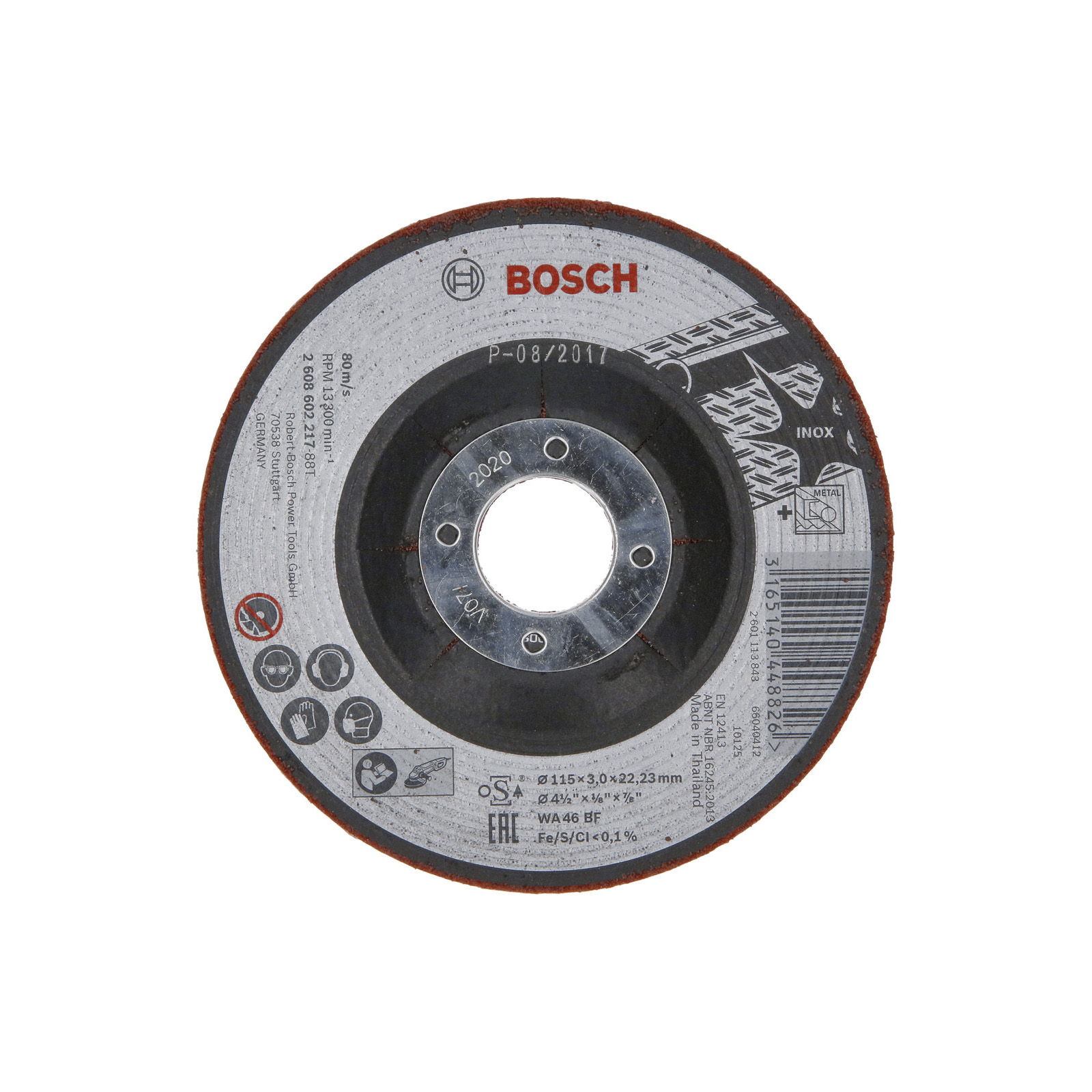 Bosch Schruppscheibe WA 46 BF Halbflexibel 115 mm - 2608602217