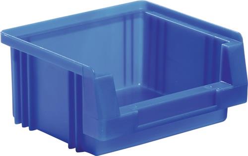 LA-KA-PE Sichtlagerkasten PLK L90 x B102 x H50 mm PP blau - 01950 02 02