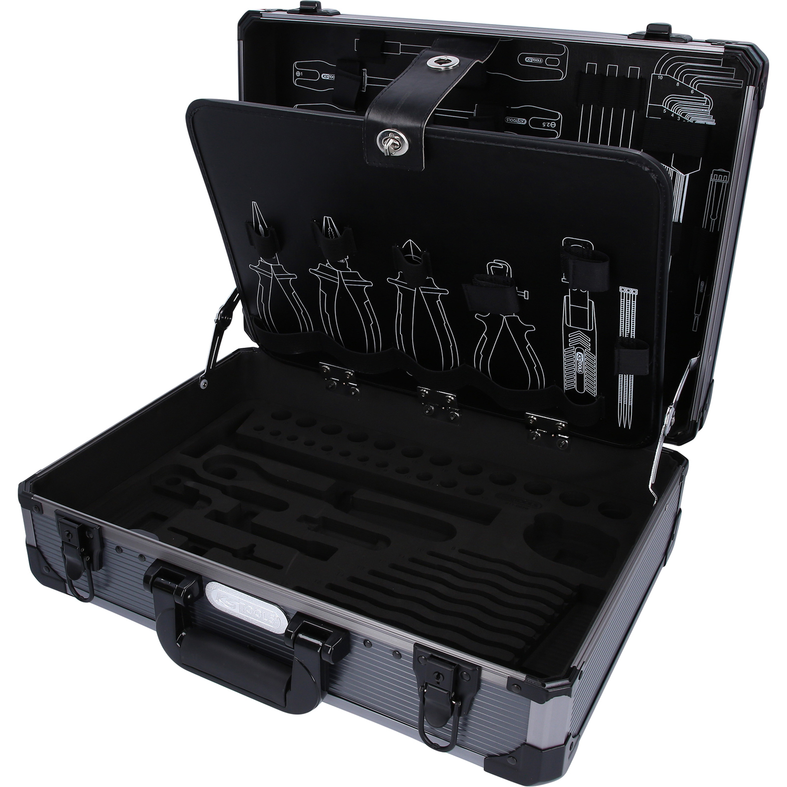KS TOOLS Aluminium-Leerkoffer für 911.0628 - 911.0628-99