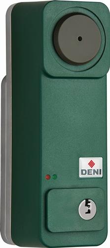 DENI EH-Türwächter vorgerichtet f.Profilhalbzylinder grün lack.Voralarm - 23100100