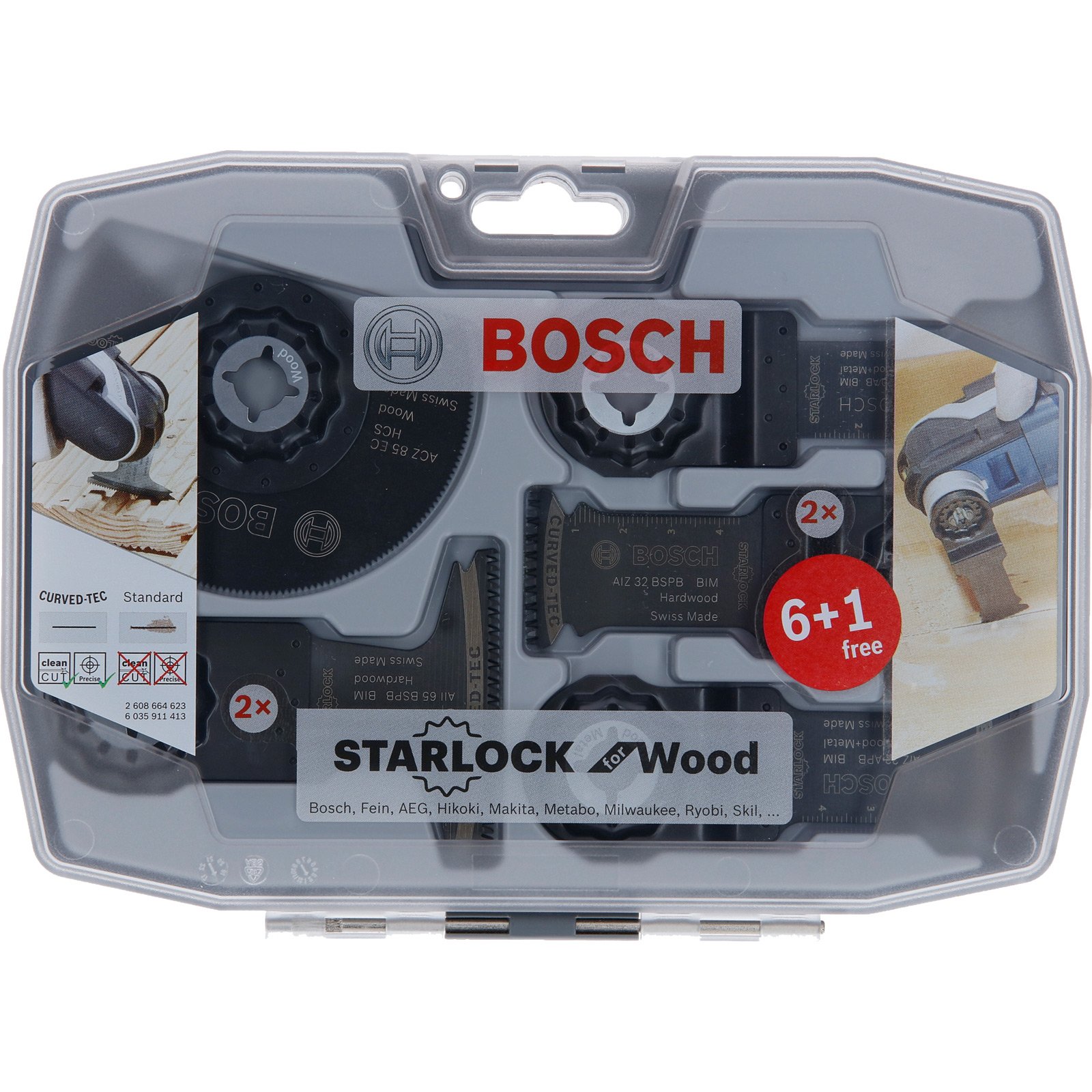 Bosch Starlock-Set Best of Wood 7tlg. - 2608664623