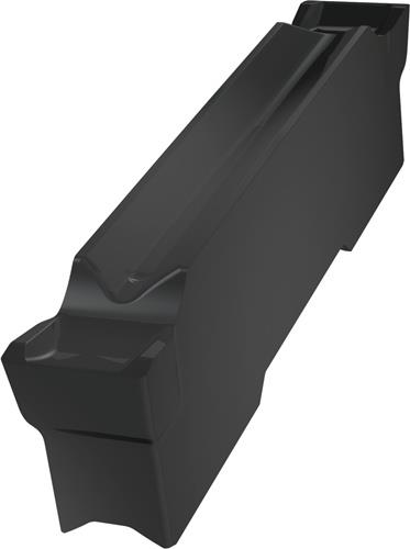 Wendeschneidplatte ISO GL4-D400M02-PR:T7325 Breite 4mm MT-CVD beschicht. Schwarz