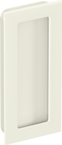 HEWI Schiebetürmuschel 544.54.120 PA 99 reinweiß glänzend rechteck.f.HLT - 544.54.120 99