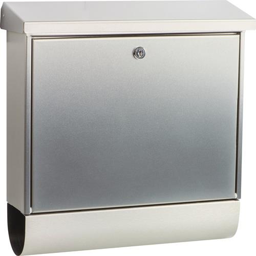 BURG-WÄCHTER Briefkasten InoxStar 4710 Ni H.315mm B.380mm T.115mm VA - 4710 NI