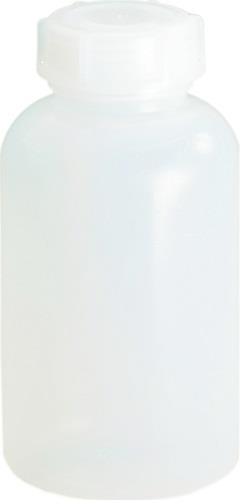 HÜNERSDORFF Weithalsflasche H 120 mm Ø 64 mm PE (LDPE) natur Einfüllöffnung-Ø 30,8 mm Inh. 250 ml - 420400