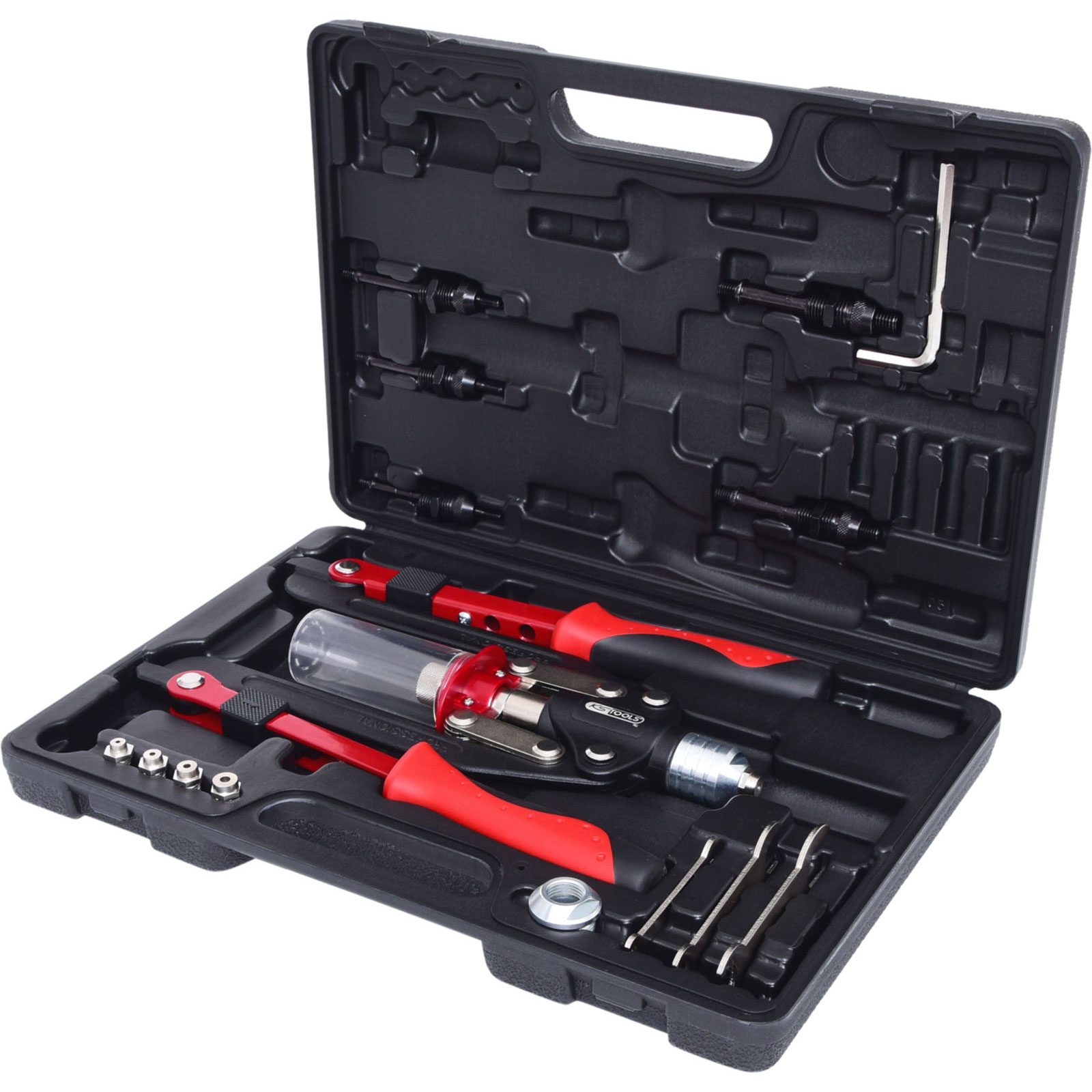 KS TOOLS Universal-Nietzangen-Satz 17tlg. - 150.9630