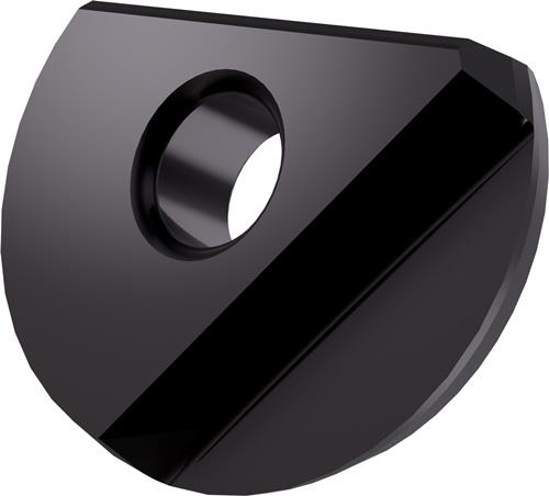 Fräswendeschneidplatte ISO PPH 1000-CL1:2003 D.3mm PVD beschichtet Lila-Schwarz