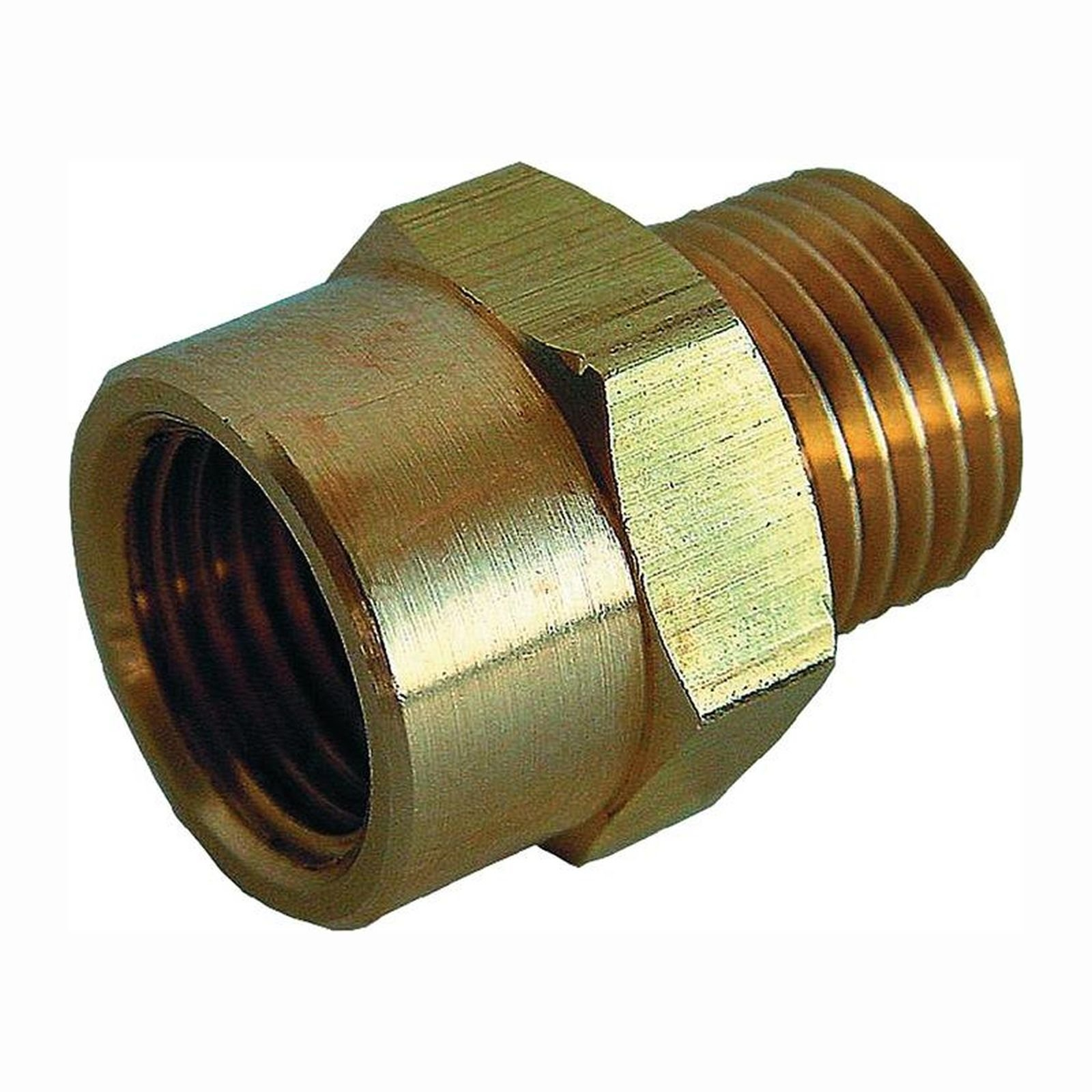 EWO 10x Doppelgewindenippel Messing AG / IG