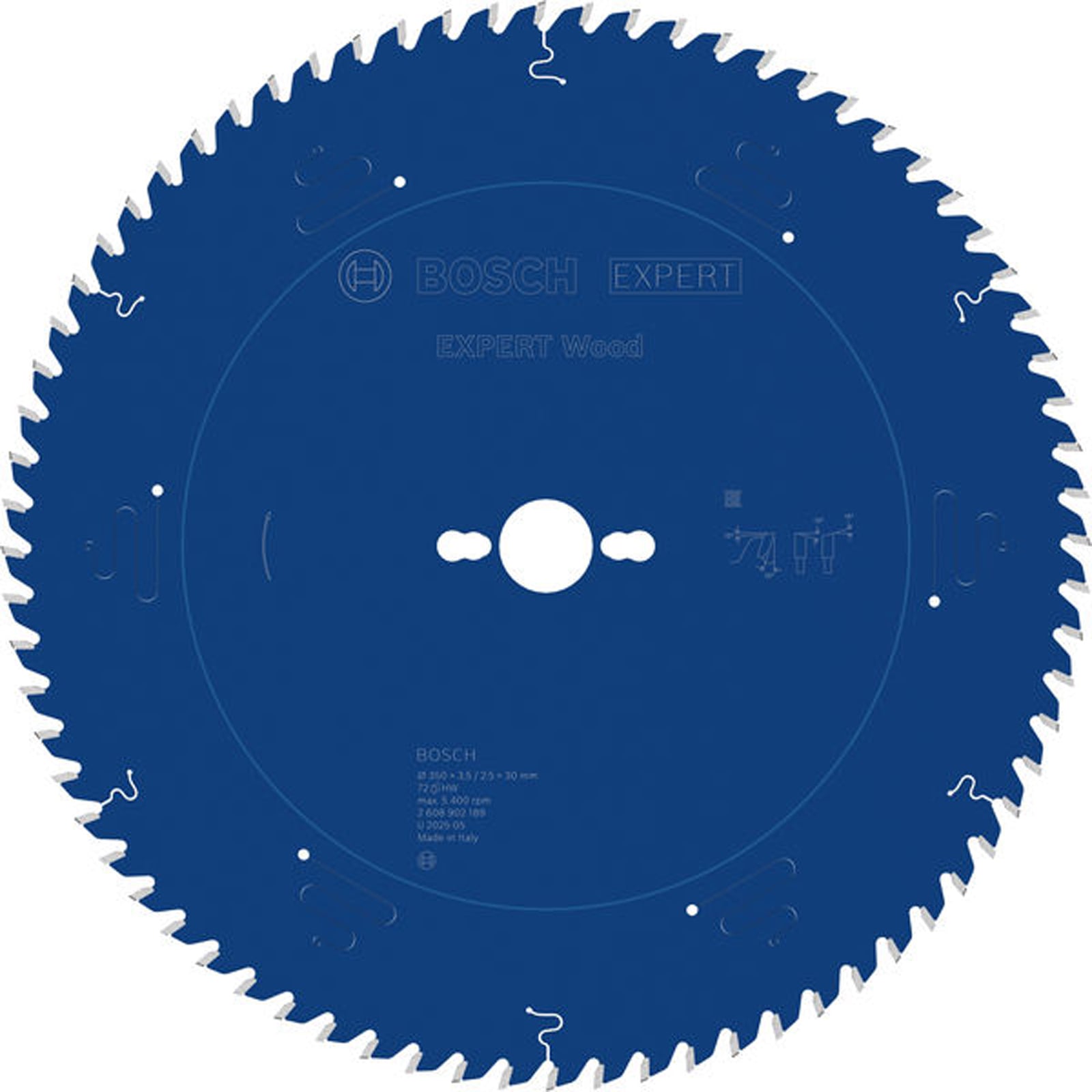 Bosch EXPERT Wood Kreissägeblatt 350x30 mm Z72 - 2608902189