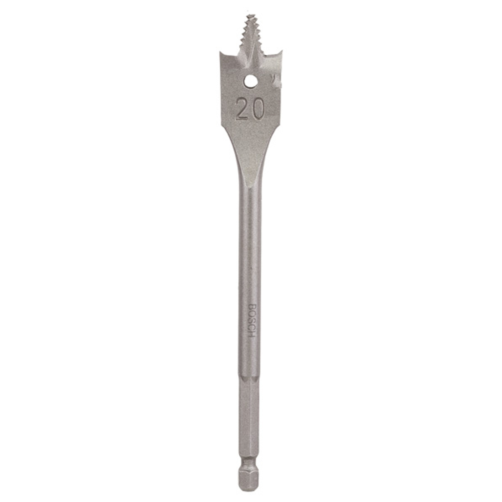 Bosch Flachfräsbohrer Self cut Sechskant D= 20,0 mm L= 152 mm - 2609255337