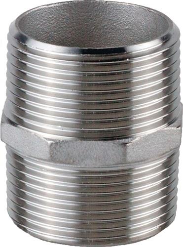 Springer Doppelnippel NPS 2″ 8-kant L 58,5 mm - 340200T