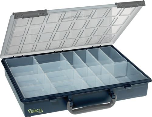 raaco Sortimentskasten B 338 x T 261 x H 57 mm 17 Fächer - 136228
