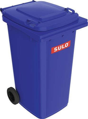 SULO Müllgroßbehälter 240l HDPE blau fahrbar,n.EN 840 - 1072605