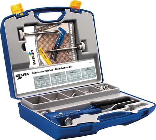 GESIPA Blindnietmutternsortimentbox 156 teilig - 1435455