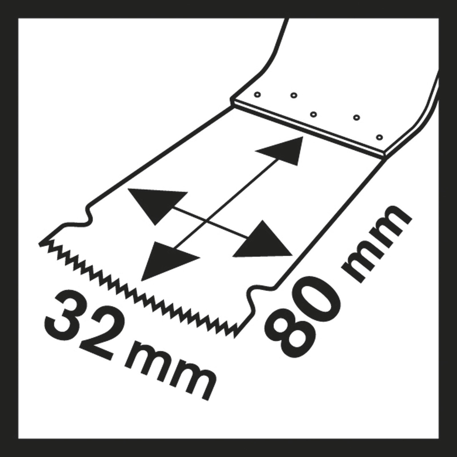 Bosch 25x BIM Tauchsägeblatt MAIZ 32 APB Wood and Metal 80 x 32 mm - 2608662768