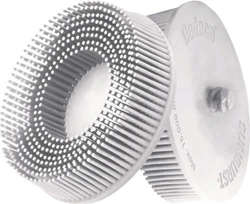 Radialbürstenscheibe Sunburst D.76mm K.120 A120 MED B.76 weiß 20000min-¹ TYROLIT