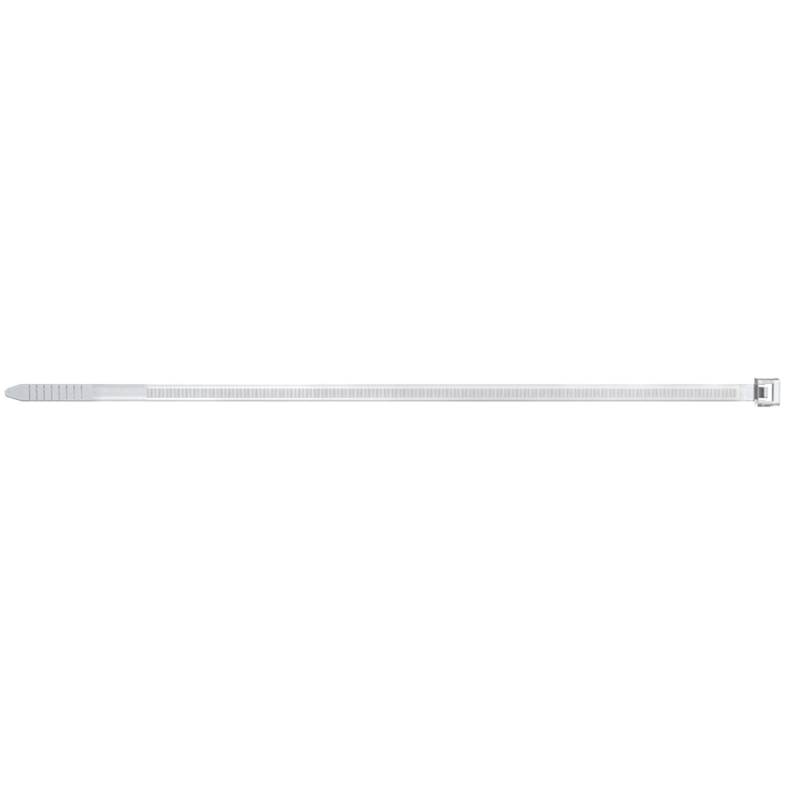 Fischer 100x Kabelbinder BN 3,6 x 200 mm transparent - 19802