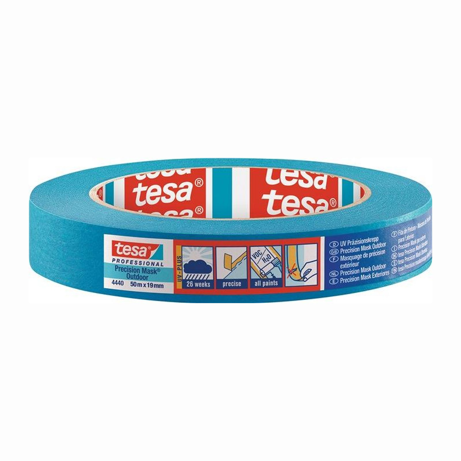 5er Pack tesa Präzisionskrepp 4440 UV-Plus, 50m x 30mm für 18,85€ (statt 39 5er Pack tesa Präzisionskrepp 4440 UV-Plus, 50m x 30mm für 18,85€ (statt 39