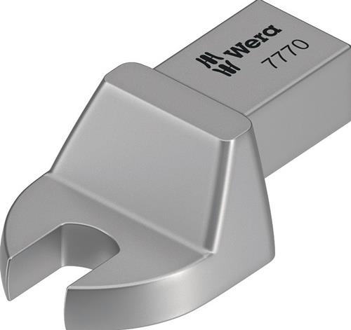 Einsteckmaulschlüssel 7770 SW 17mm 9x12mm CV-Stahl WERA